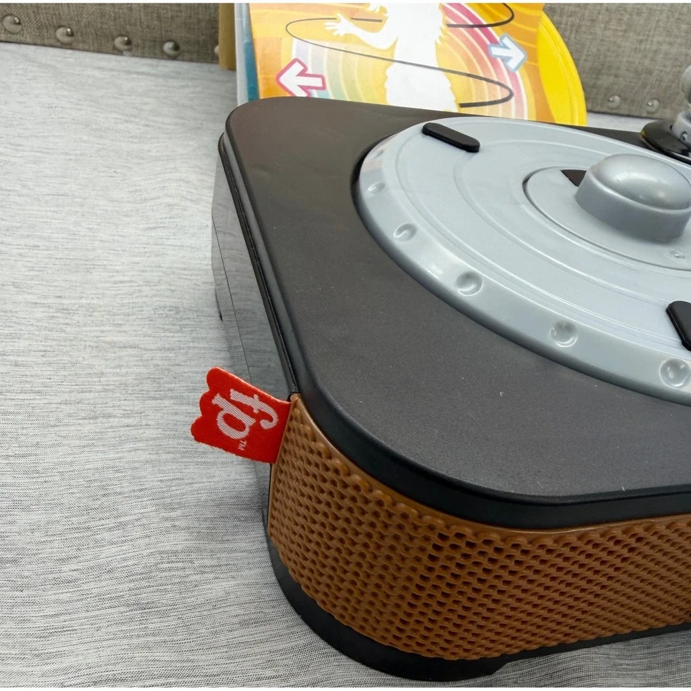 Fisher-Price Music Sessions Record Player HXX58 with 5 Double Sided Records Toy